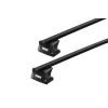 Thule SquareBar Evo Black 2 Bar Roof Rack