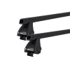 Rhino Rack JA0184 Heavy Duty 2500 Black 2 Bar Roof Rack