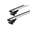 Thule 7104 WingBar Evo Silver 2 Bar Roof Rack