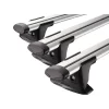 Yakima Aero Thrubar Silver 3 Bar Roof Rack