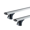 CRUZ Airo X Silver 2 Bar Roof Rack