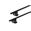 Thule SquareBar Evo Black 2 Bar Roof Rack