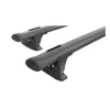 Prorack S Wing Thru Bar Roof Rack - Pair 1200mm Bars (Black) - S16B - View 1