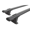 Prorack Aero Through Black 2 Bar Roof Rack for SUZUKI Kizashi 4dr Sedan with Factory Mounting Point (2010 onwards)