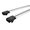 Prorack Aero Rail Bar Silver 2 Bar Roof Rack for SKODA Superb 5dr Wagon with Raised Roof Rail (2015 onwards)