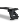 Rhino Rack JA8021 - Vortex RLTF Black 1 Bar Roof Rack for ISUZU F-Series 2dr 4dr Truck from 1986