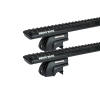 Rhino Rack JC-04354 Sportz SX Black 2 Bar Roof Rack for Ford Everest UA 5dr SUV with Flush Roof Rail (2015 to 2022) - Flush Rail Mount