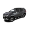 Rhino Rack JB1362 Pioneer Platform (2128mm x 1236mm) with RLT Legs for Isuzu MU-X LS-T 5dr SUV with Raised Roof Rail (2013 to 2021) - Track Mount