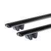 CRUZ Airo Dark R Roof Rack for SUZUKI Grand Vitara 3dr SUV with Raised Roof Rail (1998 to 2005)