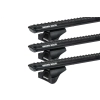 Rhino Rack JC-04225 Sportz RLTP Black 3 Bar Roof Rack for Citroen Berlingo I 2dr SWB with Bare Roof (1996 to 2008) - Factory Point Mount