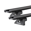 Yakima LockNLoad TrimHD Black 2 Bar Roof Rack for Audi A6 Allroad 5dr Wagon with Raised Roof Rail (2018 onwards) - Raised Rail Mount