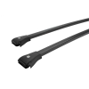 Prorack Standard Rail Bar Black 2 Bar Roof Rack for VOLVO XC70 5dr Wagon with Raised Roof Rail (2000 to 2004)
