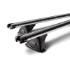 Yakima HD Through Bar Silver 1 Bar Roof Rack for MAZDA BT-50 Single Cab 2dr Ute with Bare Roof (2011 to 2015)
