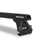Rhino Rack JA8023 - Heavy Duty RLTF Black 1 Bar Roof Rack for ISUZU F-Series 2dr 2dr Truck from 1986