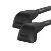 Yakima JetStream FX SightLine Black 2 Bar Roof Rack for MG HS 5dr SUV with Flush Roof Rail (2018 onwards) - Flush Rail Mount