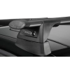 Yakima Aero ThruBar Silver 1 Bar Roof Rack for Ford Ranger P703 2dr Ute with Bare Roof (2022 onwards) - Clamp Mount