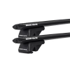 Rhino Rack JA9139 Vortex SX Black 2 Bar Roof Rack for ALFA ROMEO 156 5dr Wagon with Raised Roof Rail (2000 to 2006)