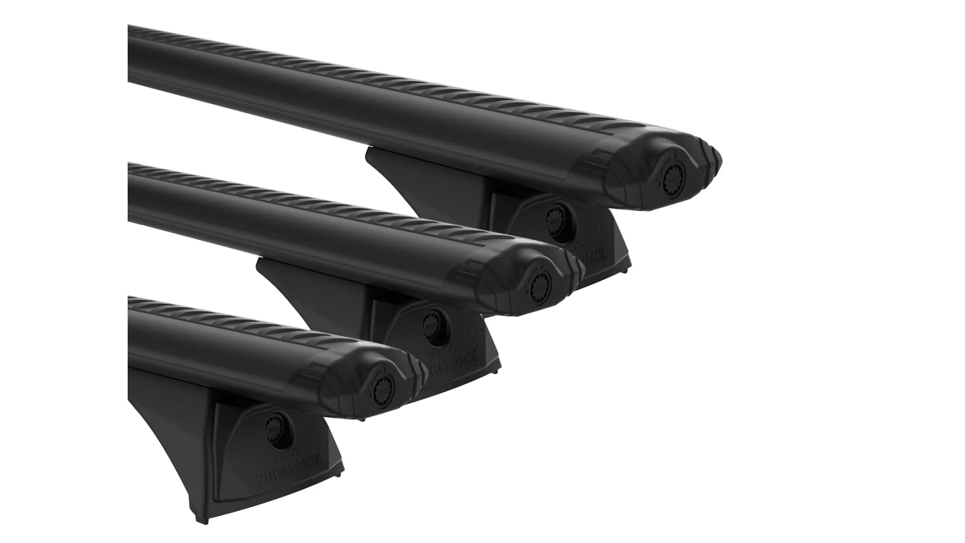 Rhino Rack JC 02554 Vortex RX300H Black 3 Bar Roof Rack