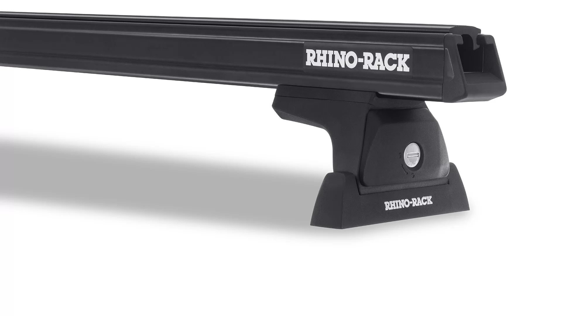 Rhino Rack JA7949 Heavy Duty RLT600 Ditch Mount Black 3 Bar Roof Rack
