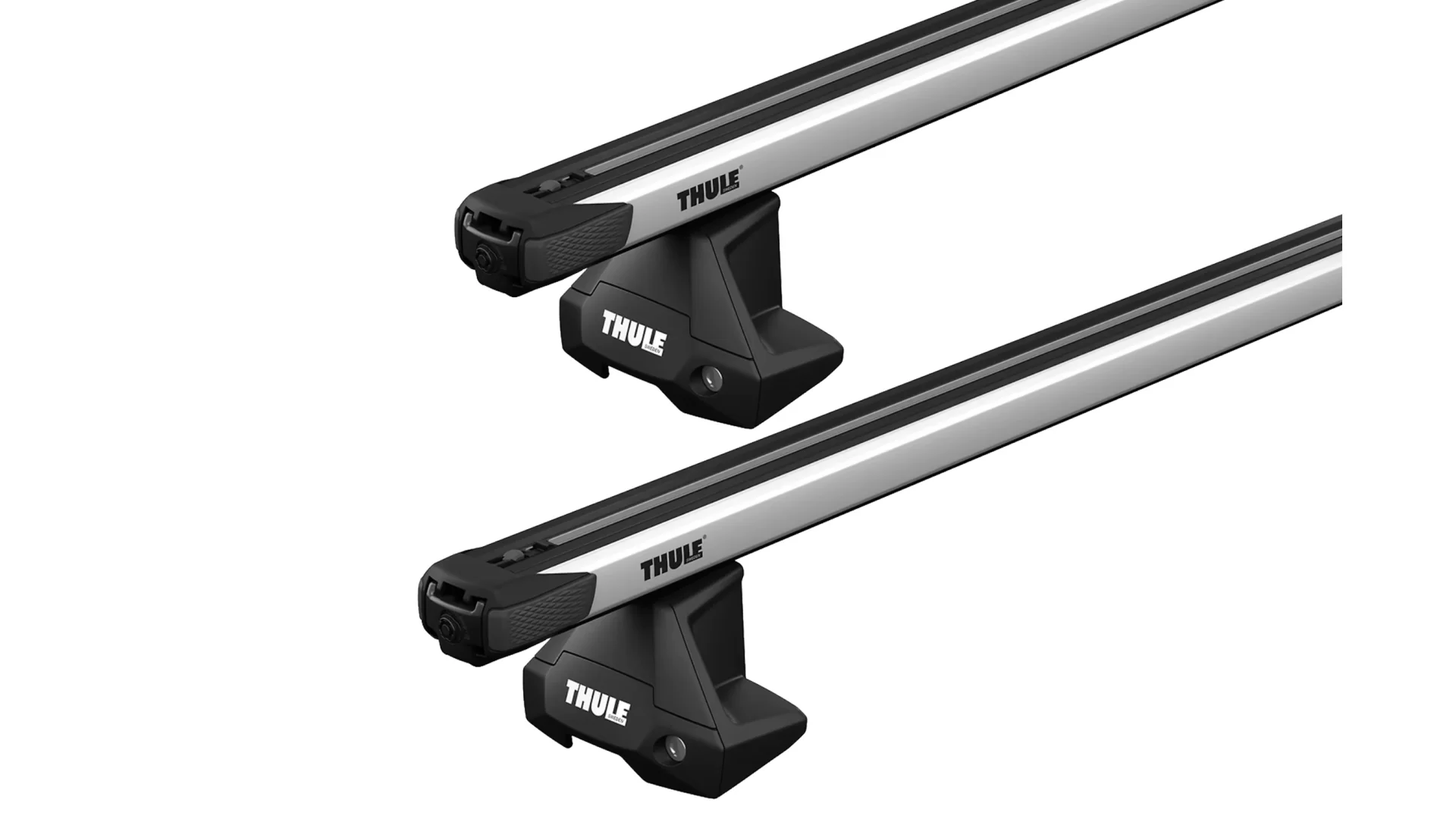 Thule SlideBar Evo Silver 2 Bar Roof Rack
