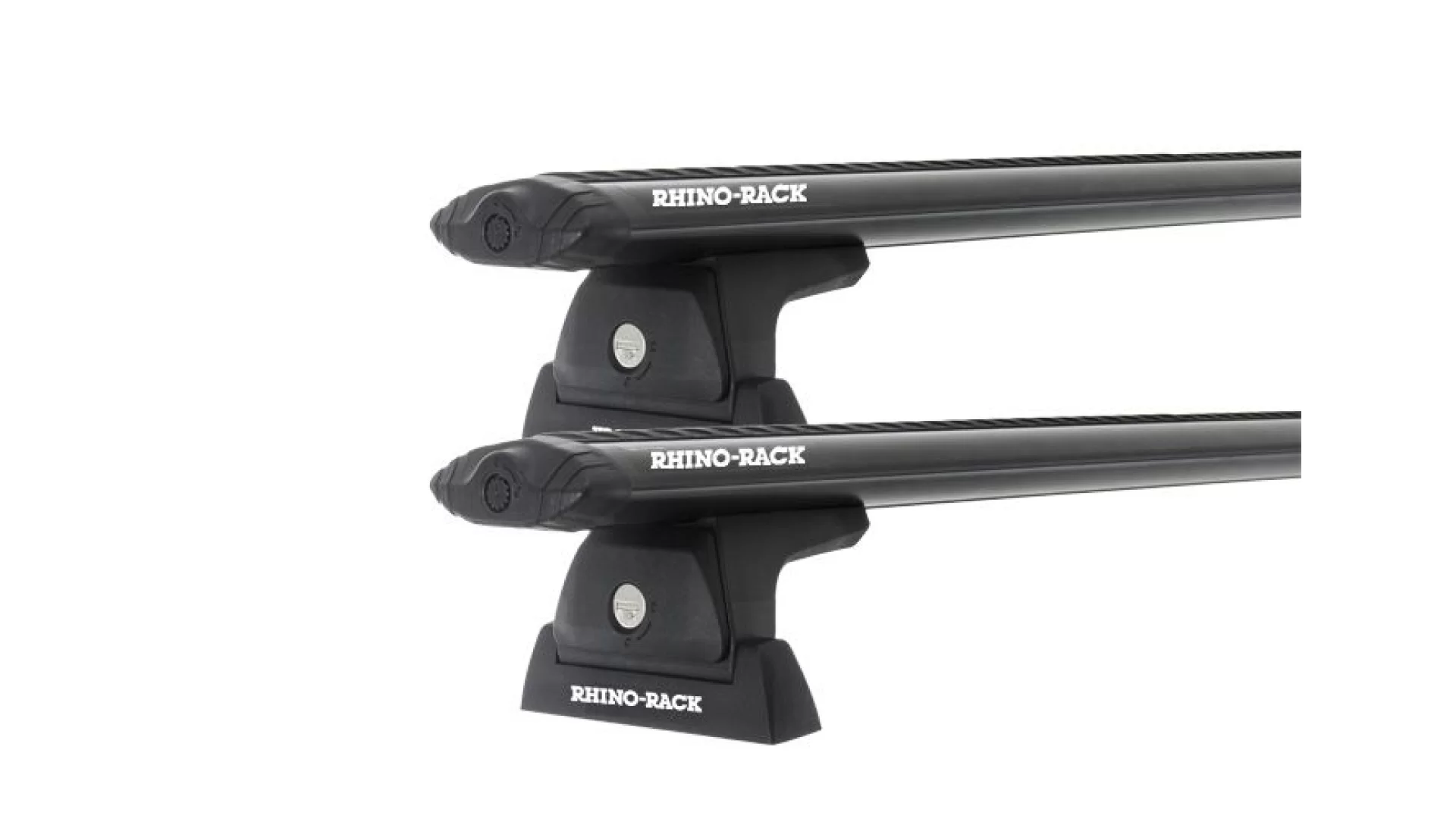 Rhino Rack JA7943 Vortex RLT600 Ditch Mount Black 2 Bar Roof Rack