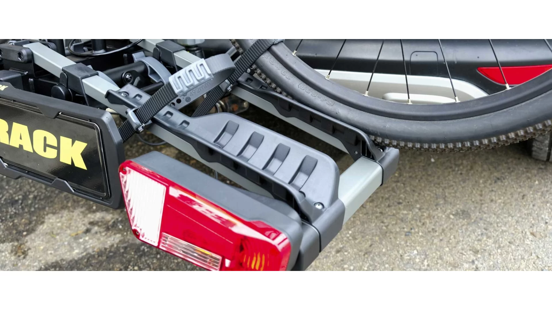 Buzzrack Eazzy 3 (Tow Ball) 3 Bike Platform Rack - BR-EAZZY-3 - View 3