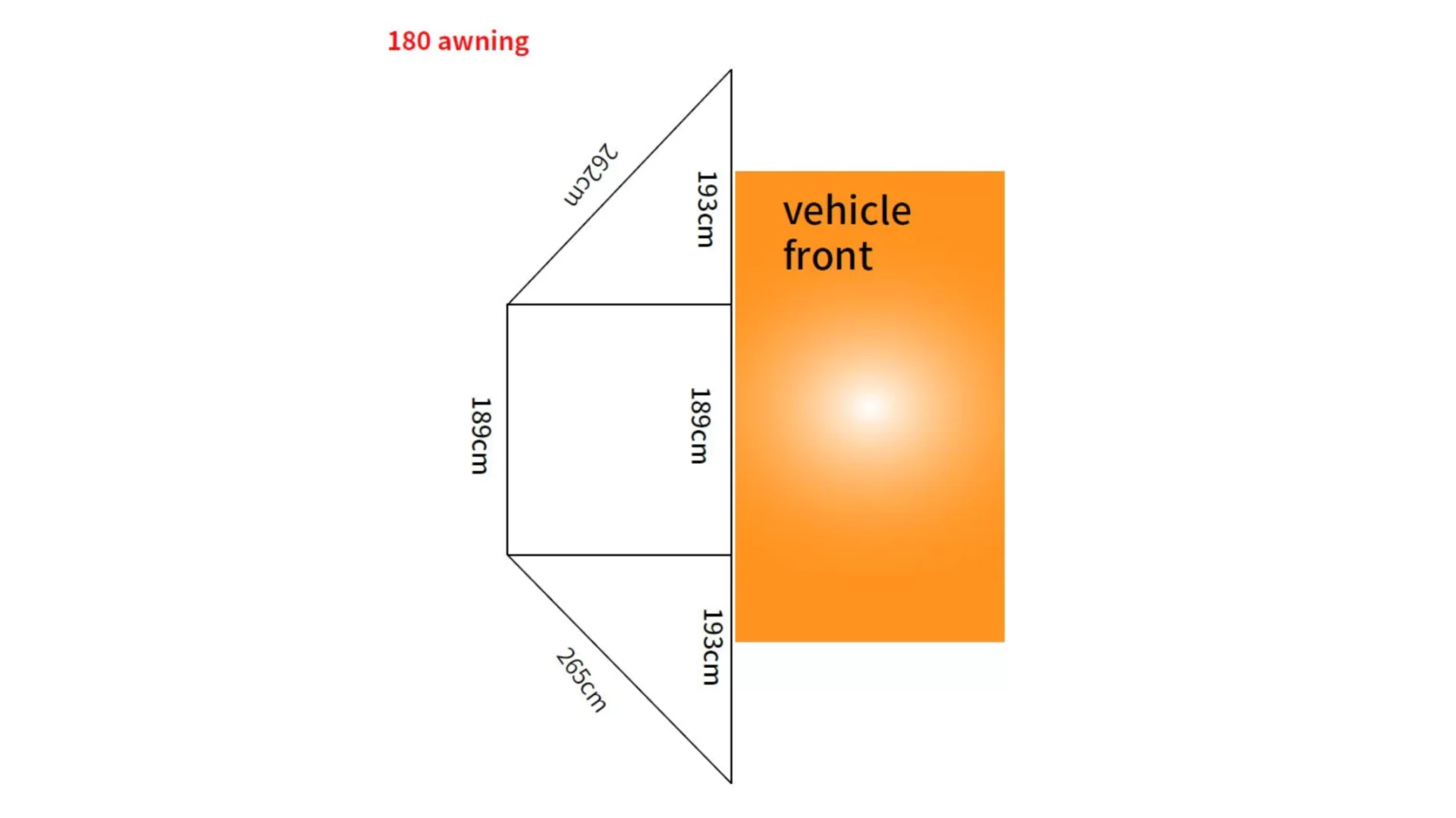 Campboss Shadow 180 Awning - CB-S180 - View 3