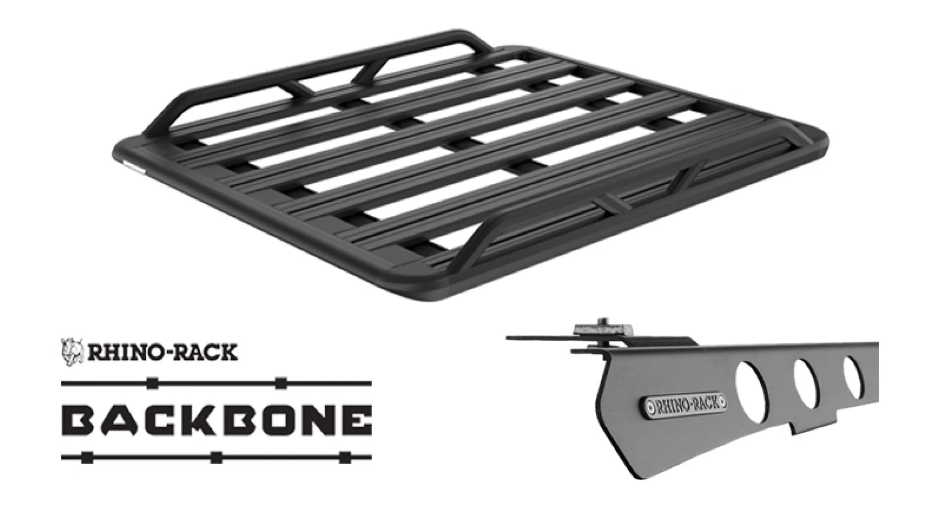 Rhino Rack JC 02169 Pioneer 6 Tradie  (2100mm x 1240mm) with Backbone