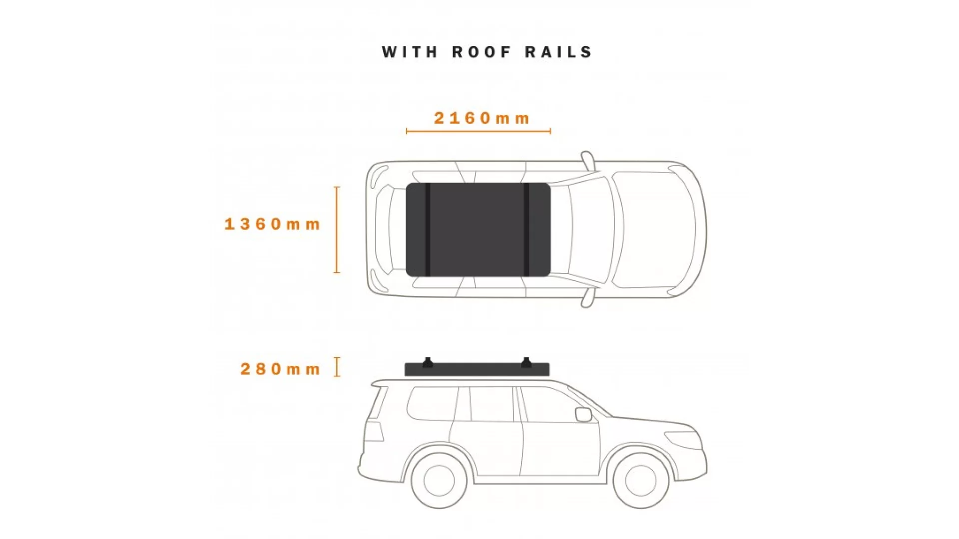 Darche Ridgeback Hard Shell RTT CNVAS - T050801554T - View 1