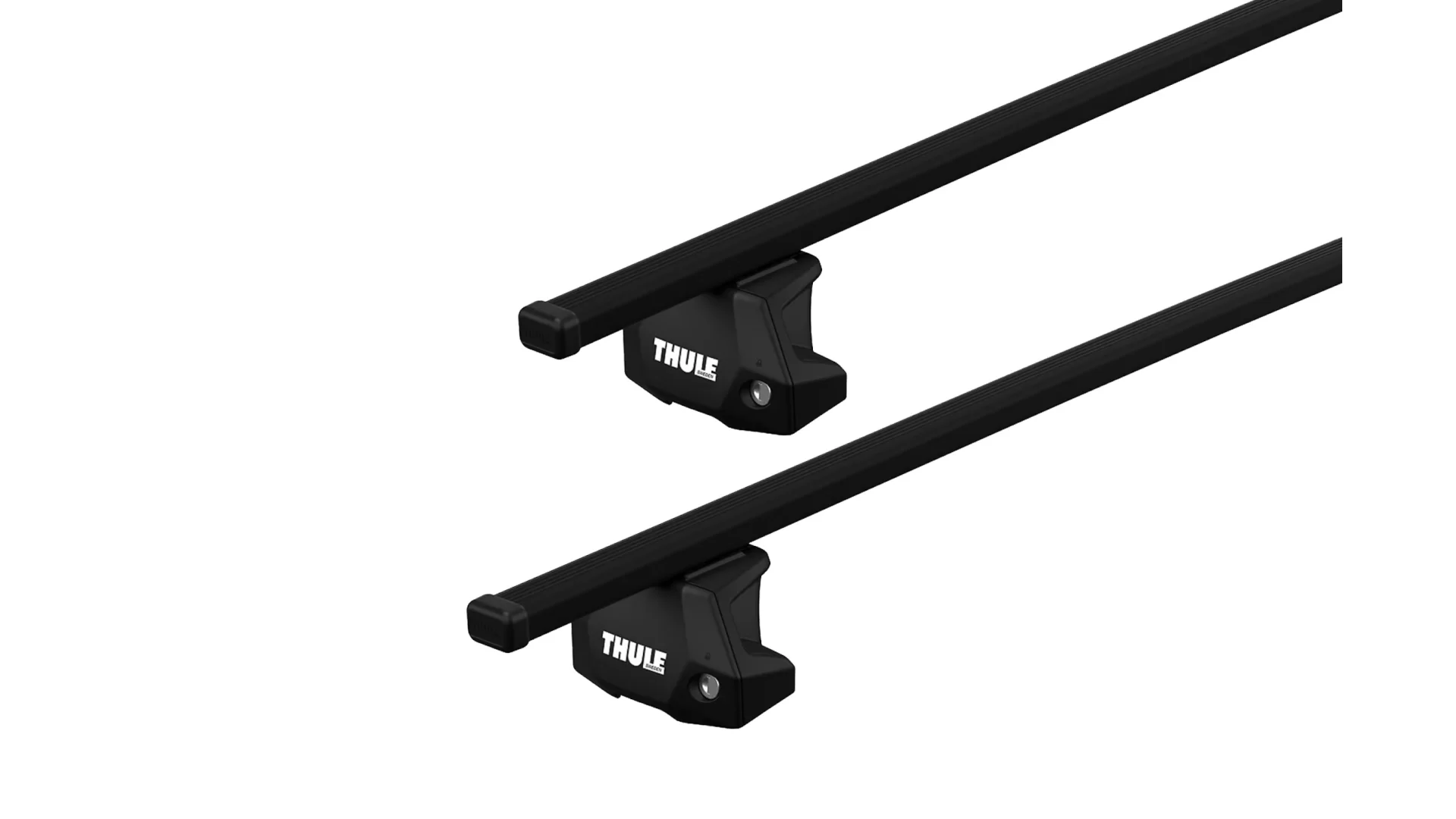 Thule SquareBar Evo Black 2 Bar Roof Rack