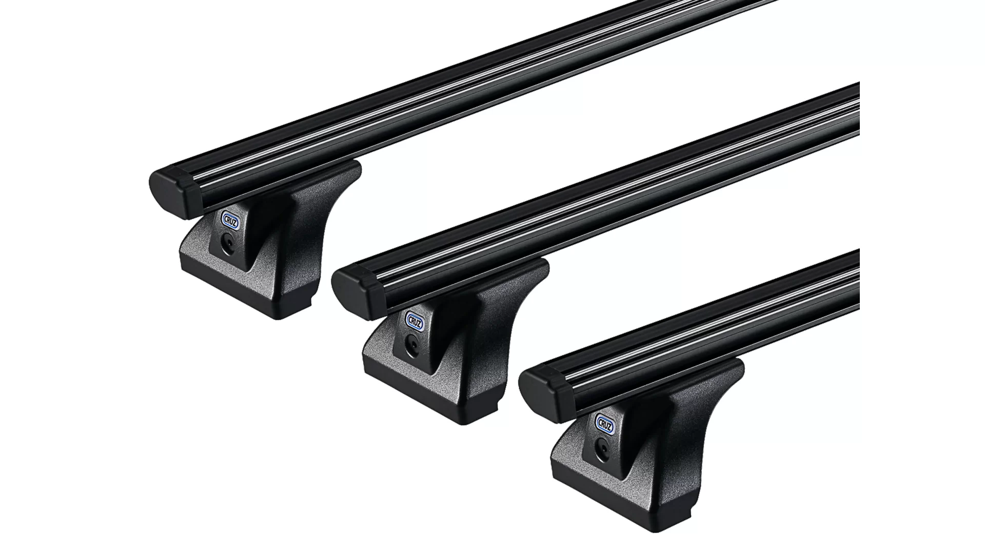 CRUZ Cargo Black 3 Bar Roof Rack