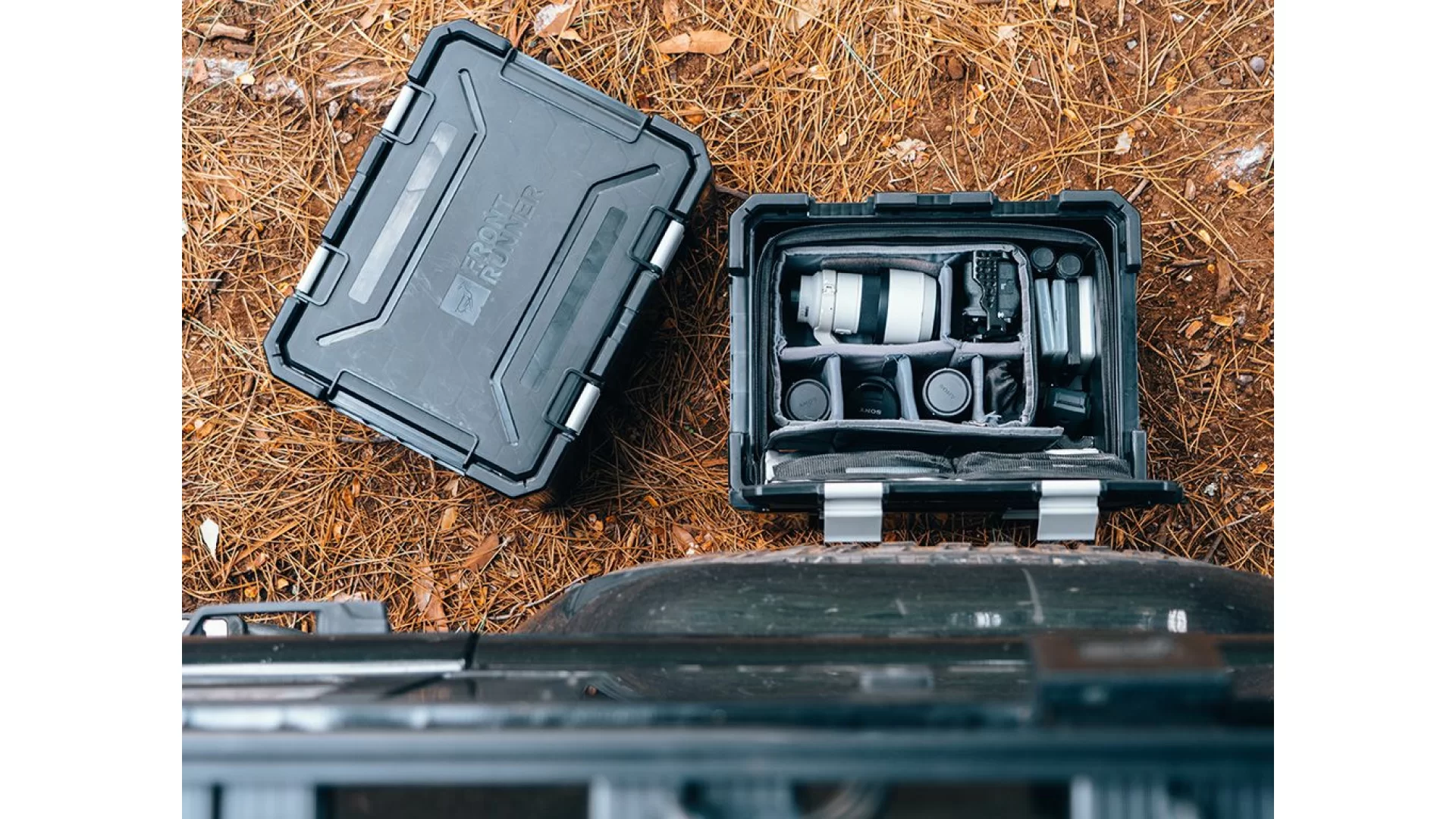 Front Runner Wolf Pack Pro Black 30 litre Cargo Box (SBOX031) - View 2