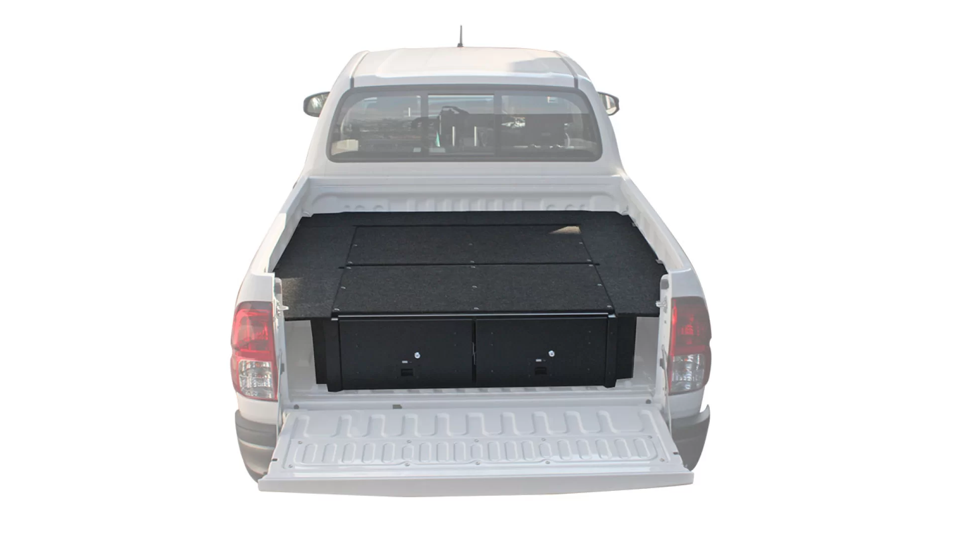Front Runner Fits Toyota Hilux Revo DC (2016-Current) Drawer Kit - by Front Runner - SSTH005 - View 1