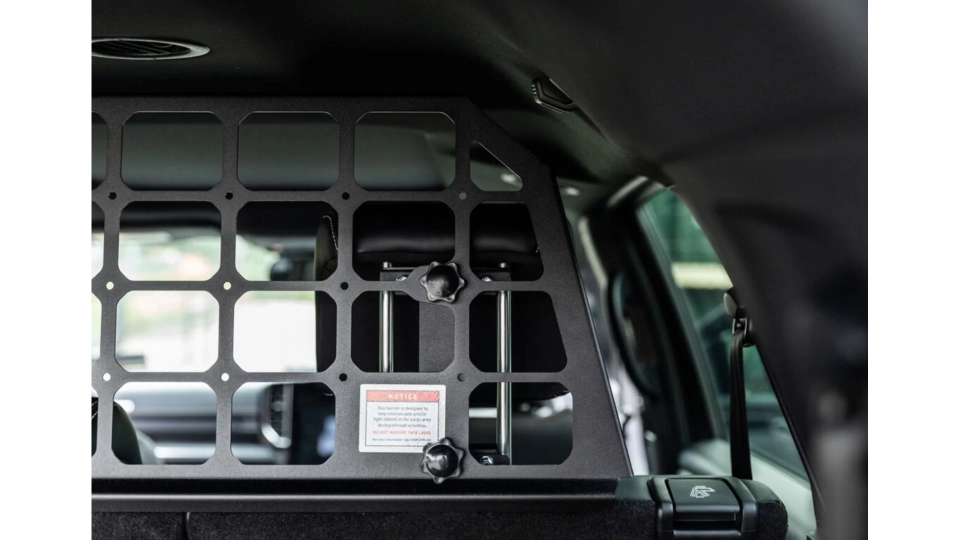 Kaon Light Cargo & Pet Barrier to suit Ford Everest Gen 3 - KS0017 - View 9