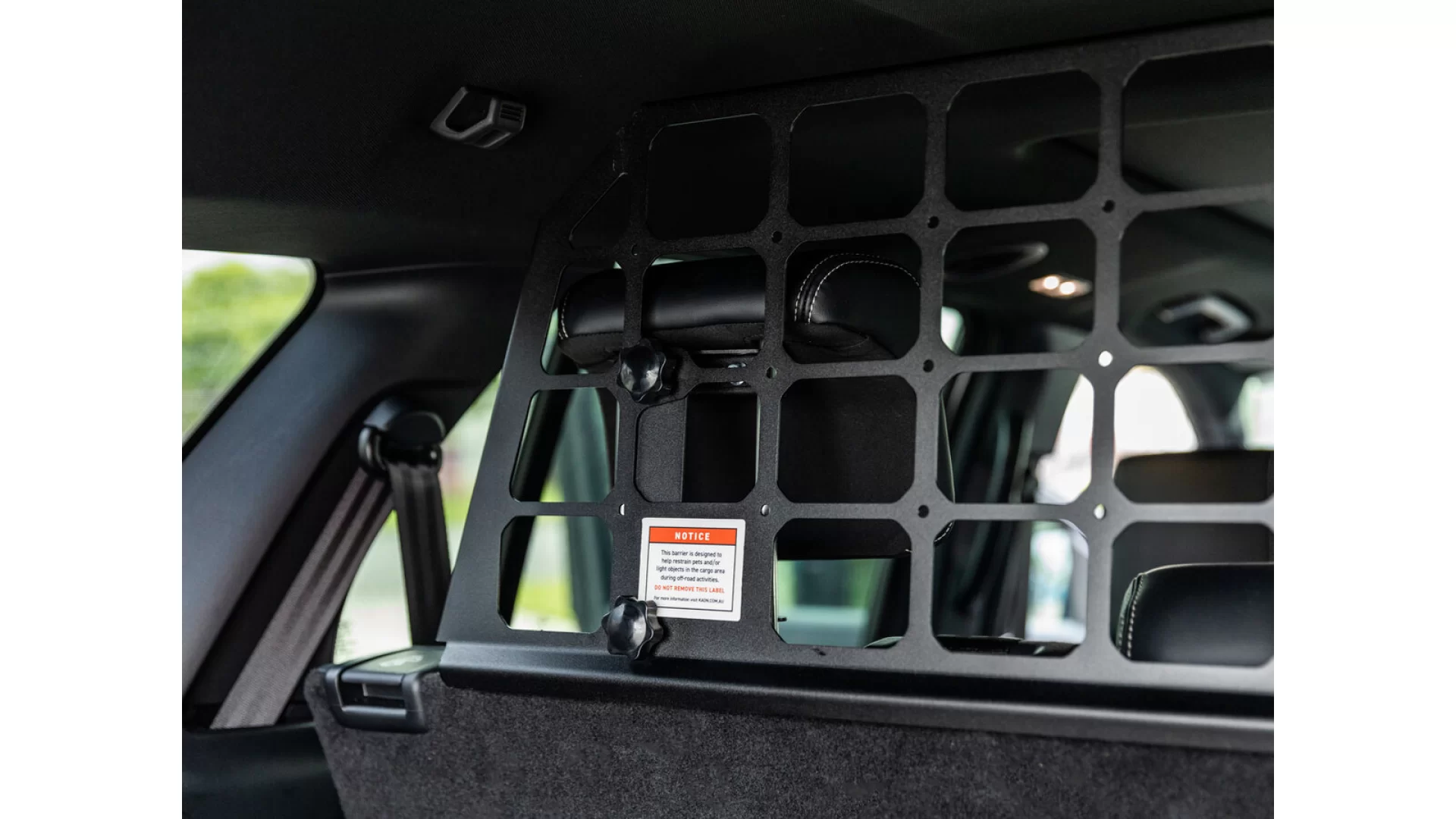 Kaon Light Cargo & Pet Barrier to suit Ford Everest Gen 3 - KS0017 - View 6