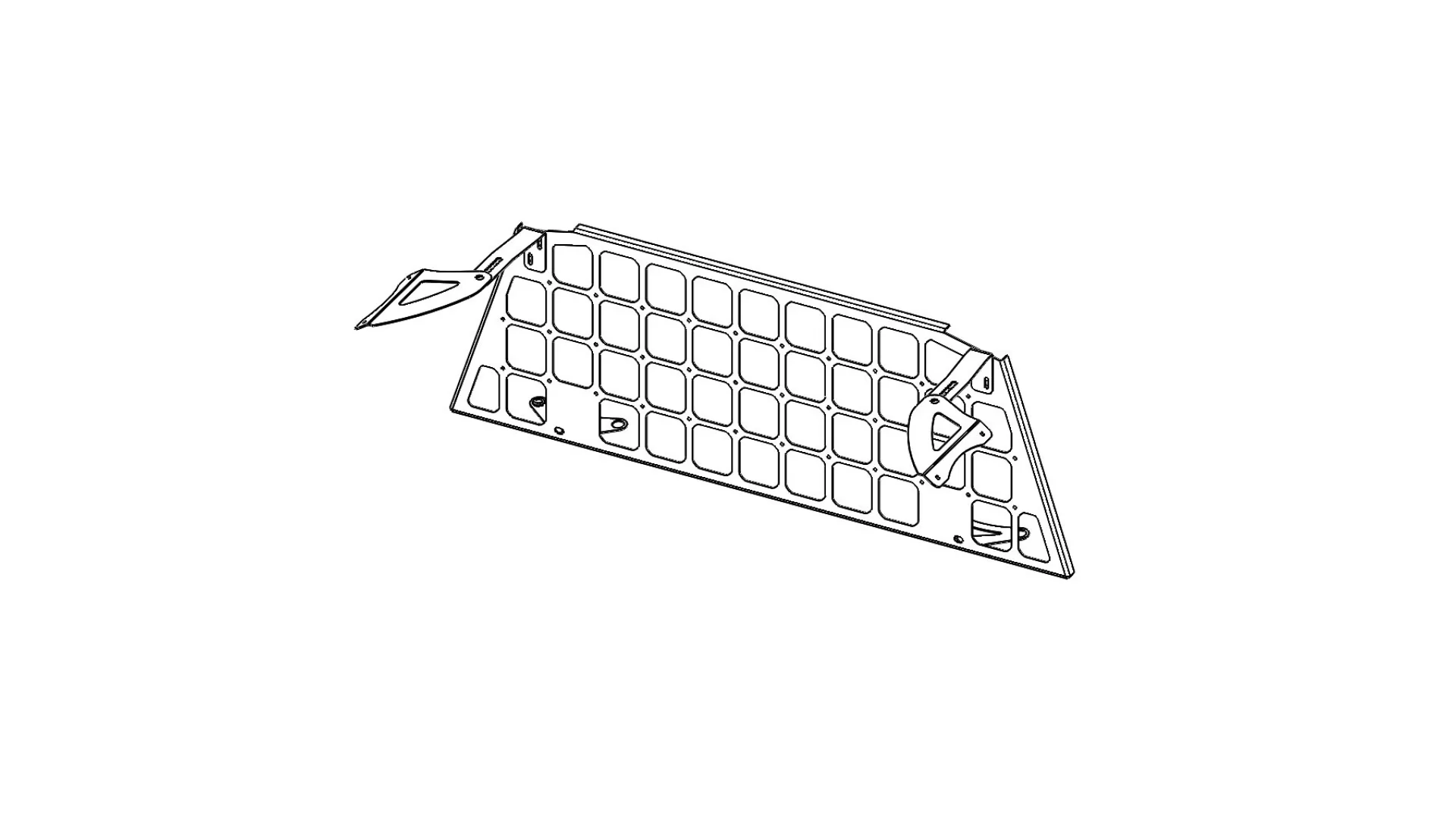 Kaon Light Cargo & Pet Barrier to suit Toyota Prado 120 / Lexus 470 - KS0018 - View 1