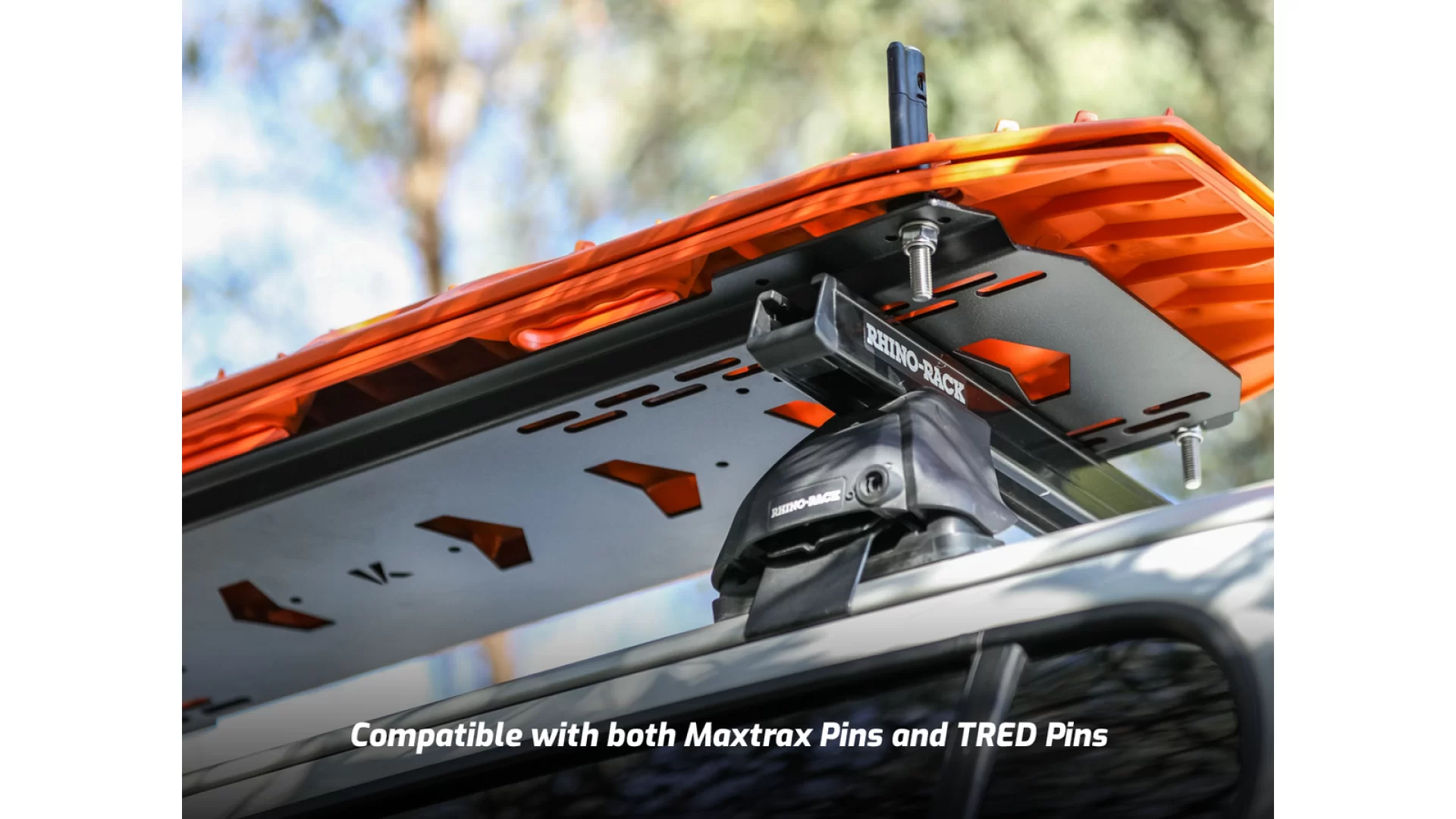 Kaon Maxtrax & TRED Mounting Board to suit Cross Bars [Option: No Pins] - KS0289 - View 5