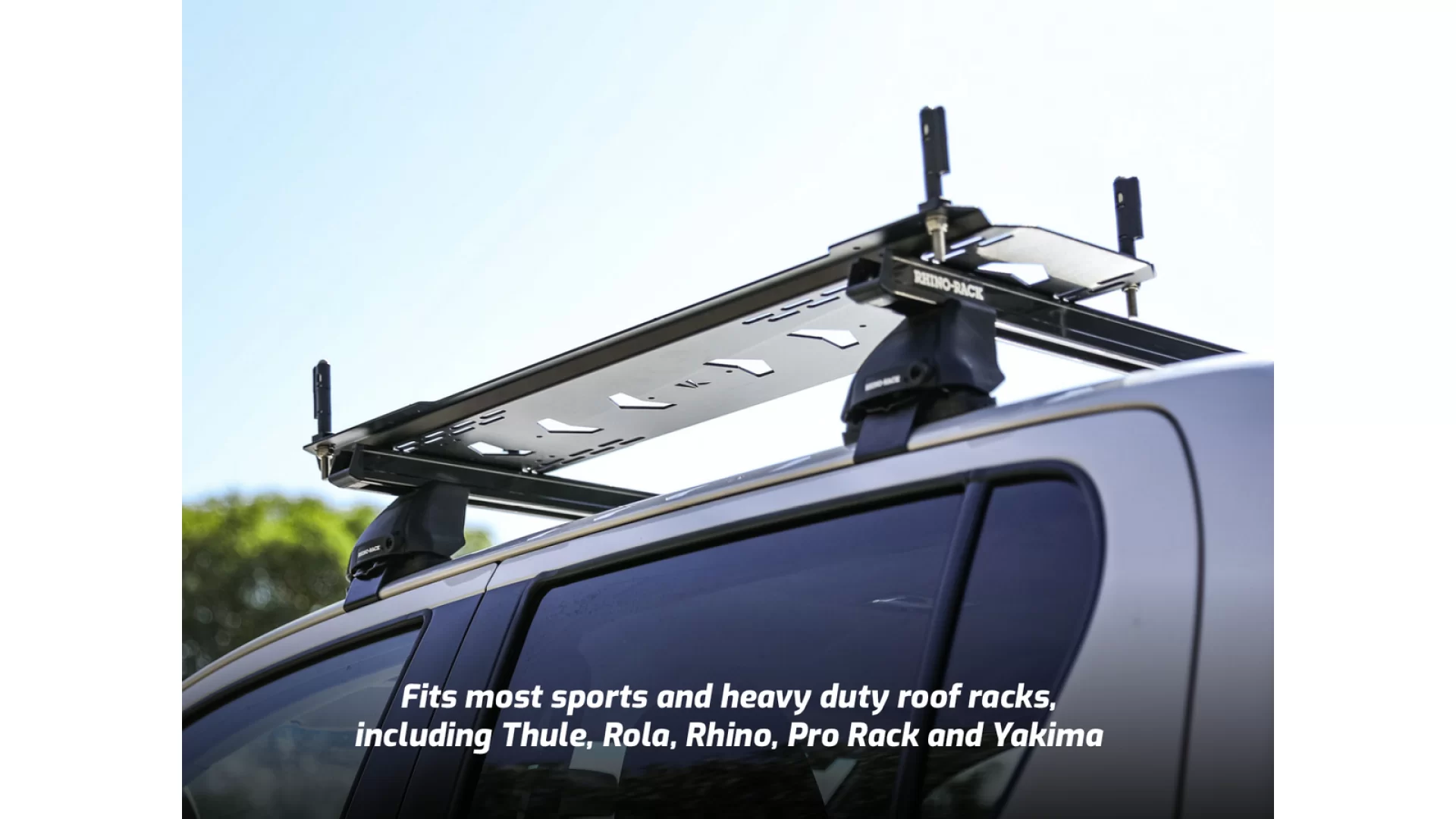 Kaon Maxtrax & TRED Mounting Board to suit Cross Bars [Option: No Pins] - KS0289 - View 8