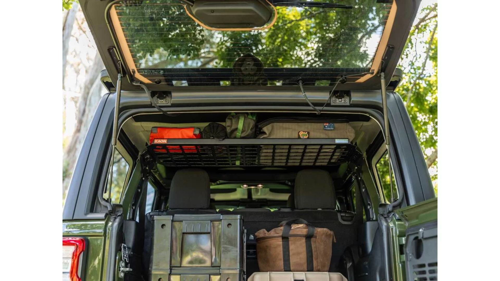 Kaon Standalone Rear Roof Shelf to suit Jeep Wrangler JL 4 Door - KS0608 - View 8