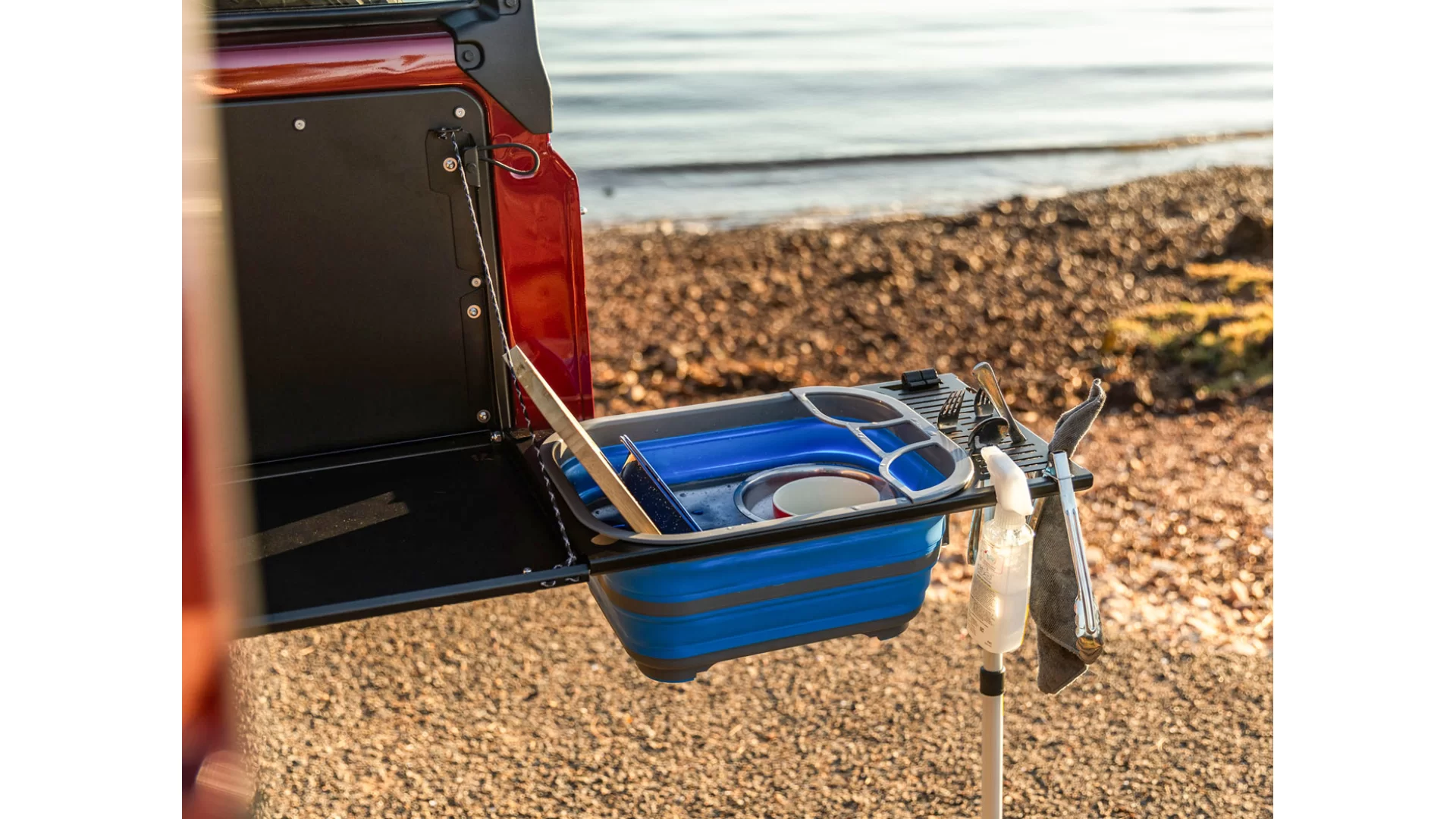 Kaon Kitchenette Extension Natural Stainless To Suit Kaon Tables (KS0708) - View 3