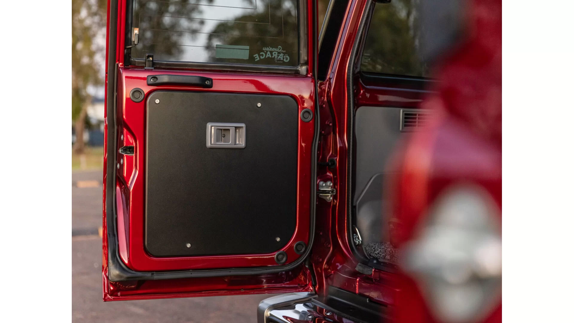 Kaon Rear Door Drop Down Table & Door Cards to suit Toyota LandCruiser 70 Wagon & Troopcarrier - KS0715 - View 9