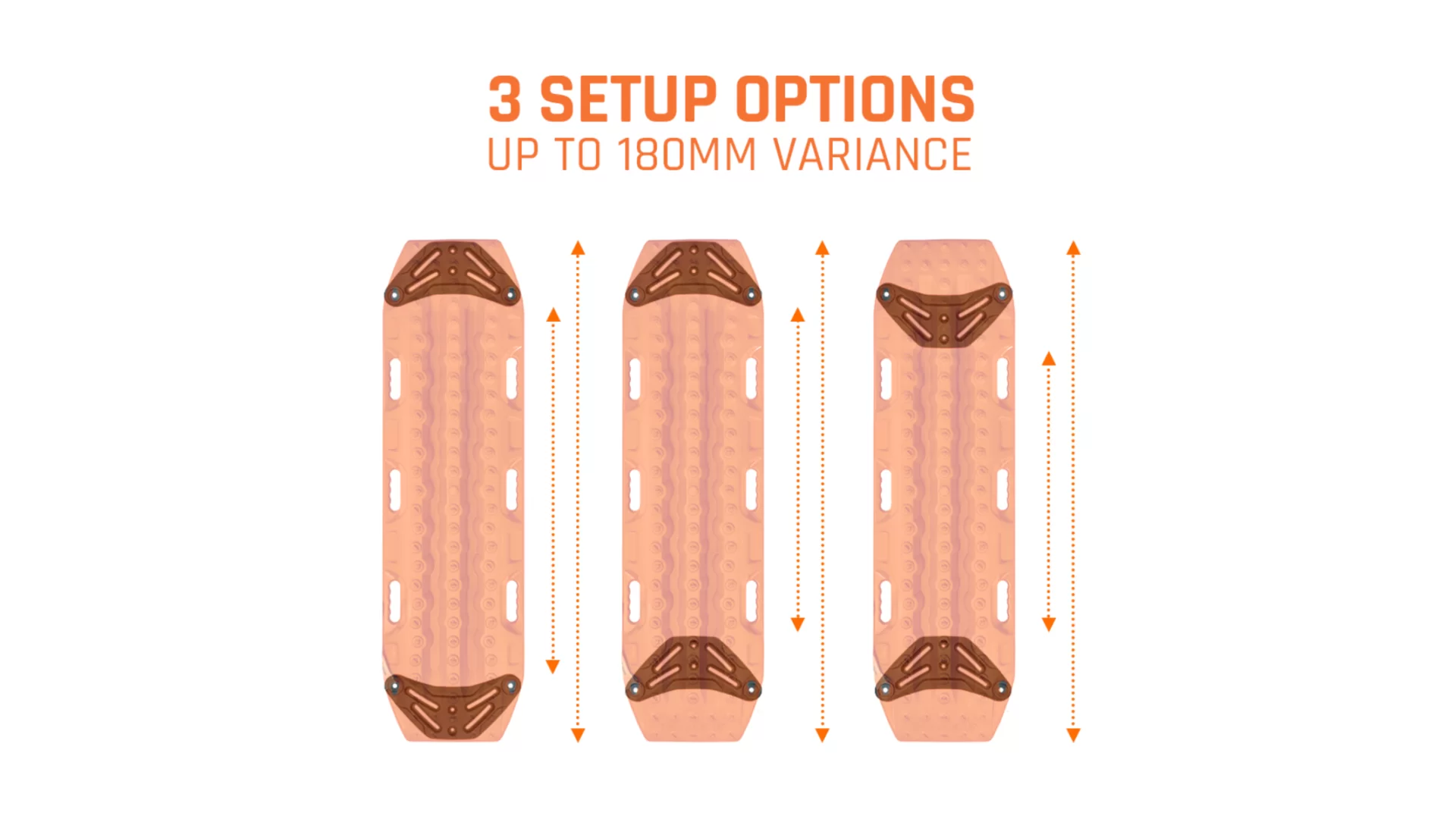 Maxtrax Flat Rack Mount Universal and MK2 MPS 17mm - MTXFRMMPSU - View 1