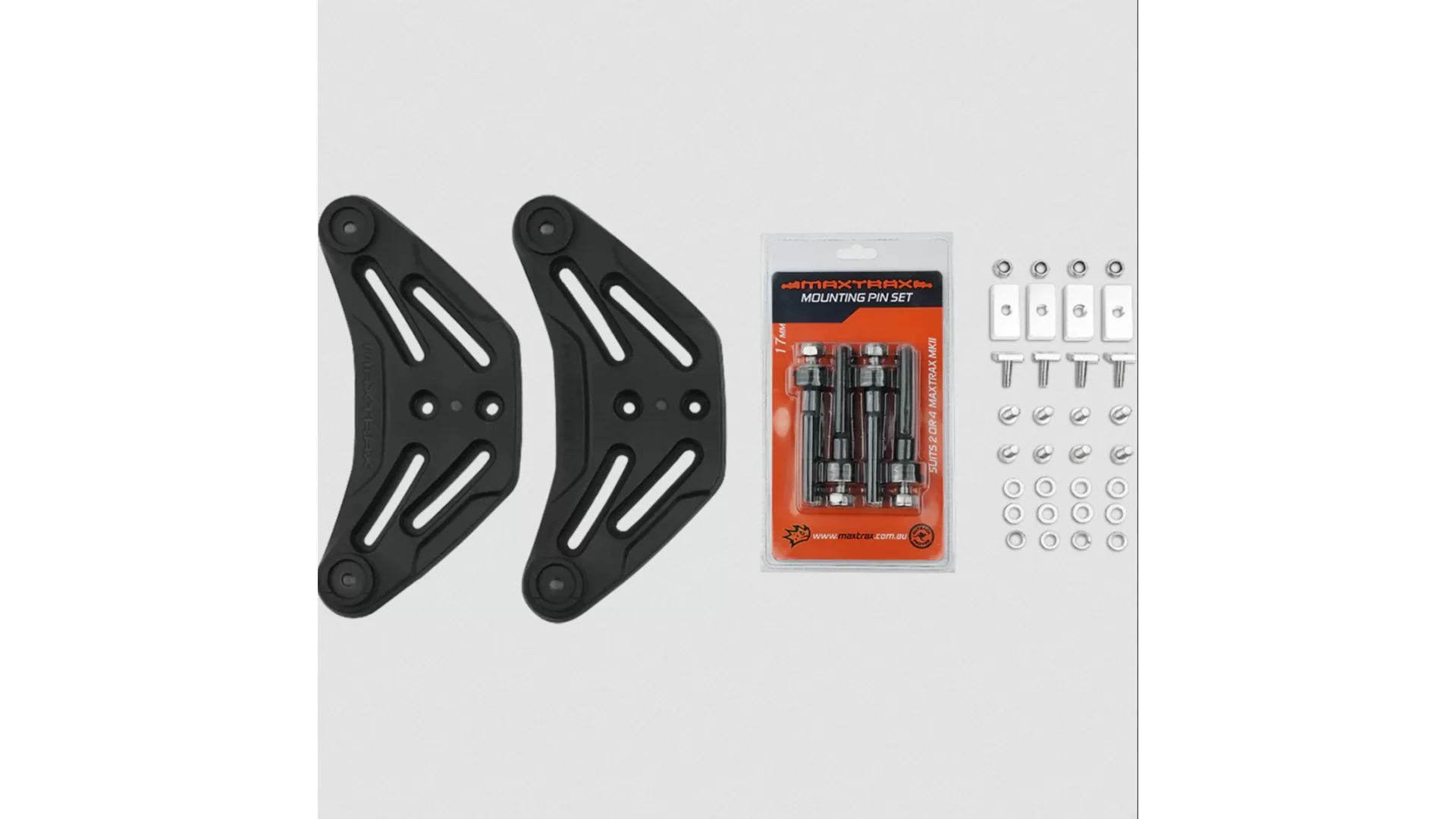 Maxtrax Flat Rack Mount Universal and MK2 MPS 17mm - MTXFRMMPSU