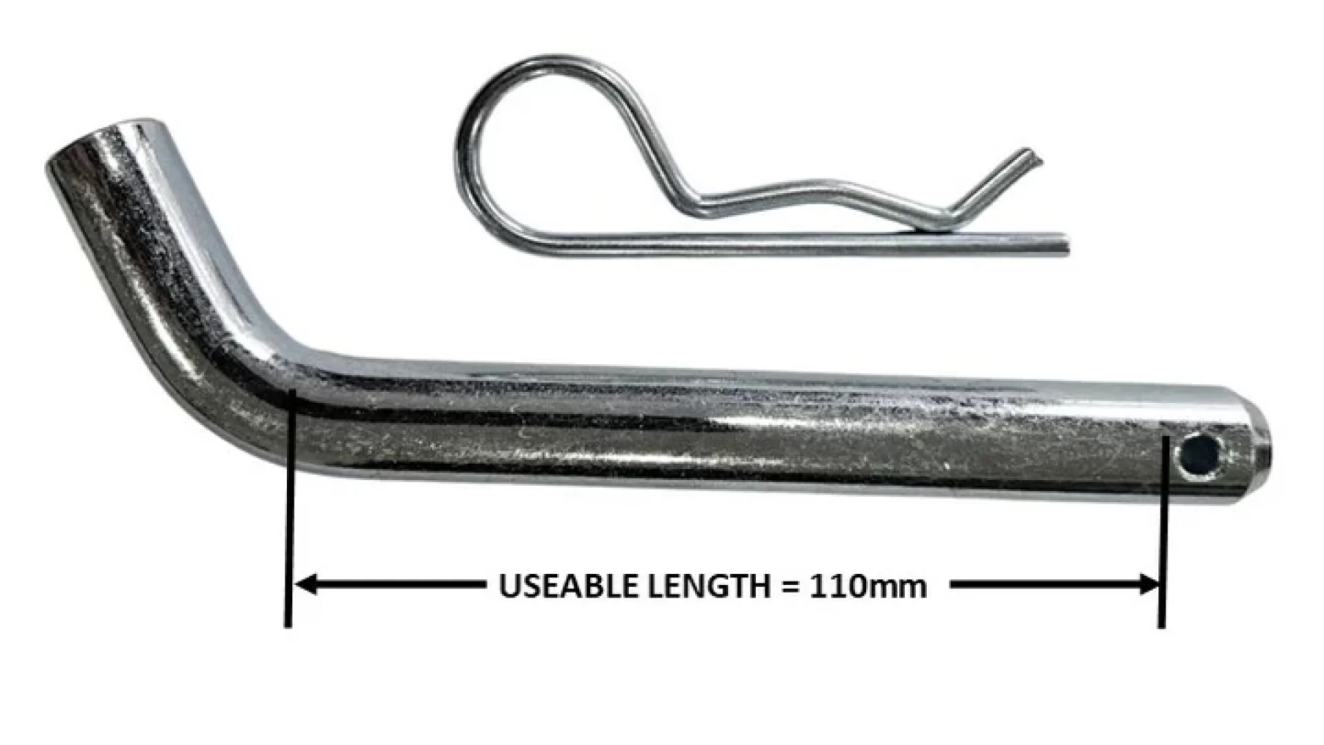 Mister Hitches Hitch Pin & Clip Ex Long Style (MHP4) - View 1