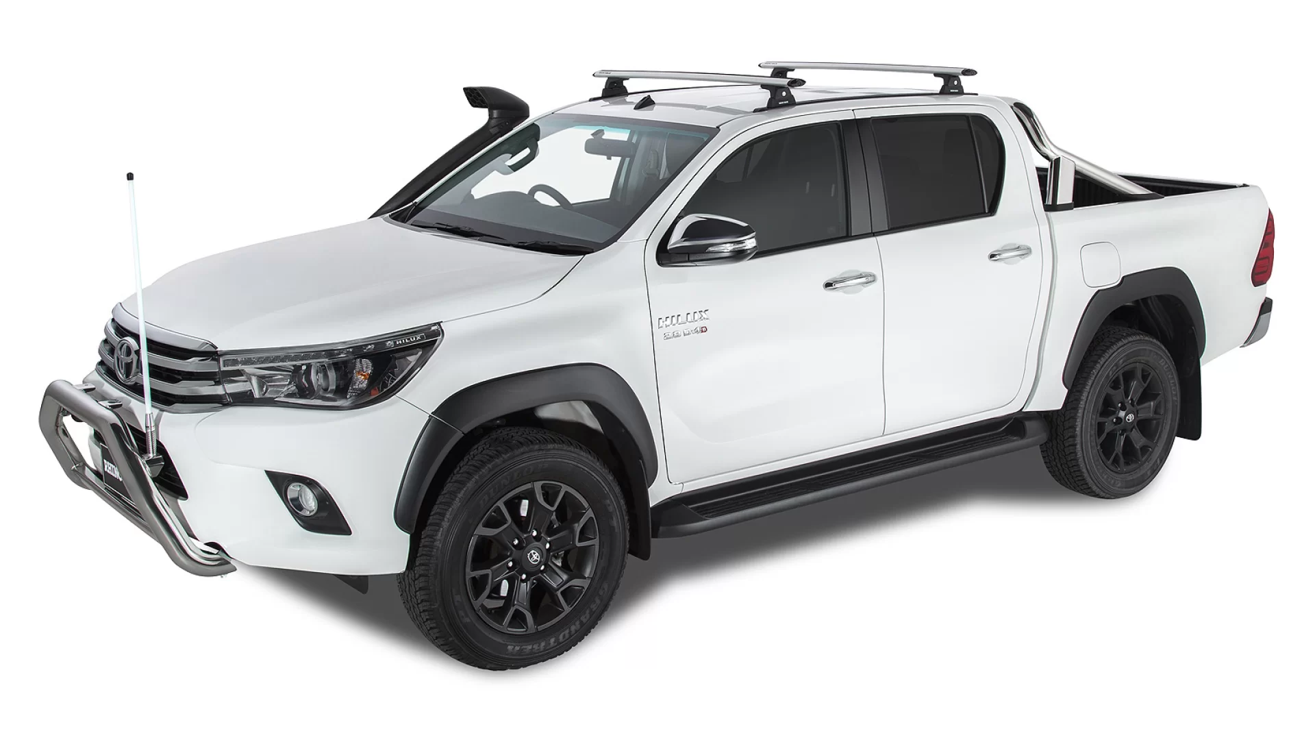 Vortex RLT600 Silver 2 Bar Roof Rack | Rhino-Rack