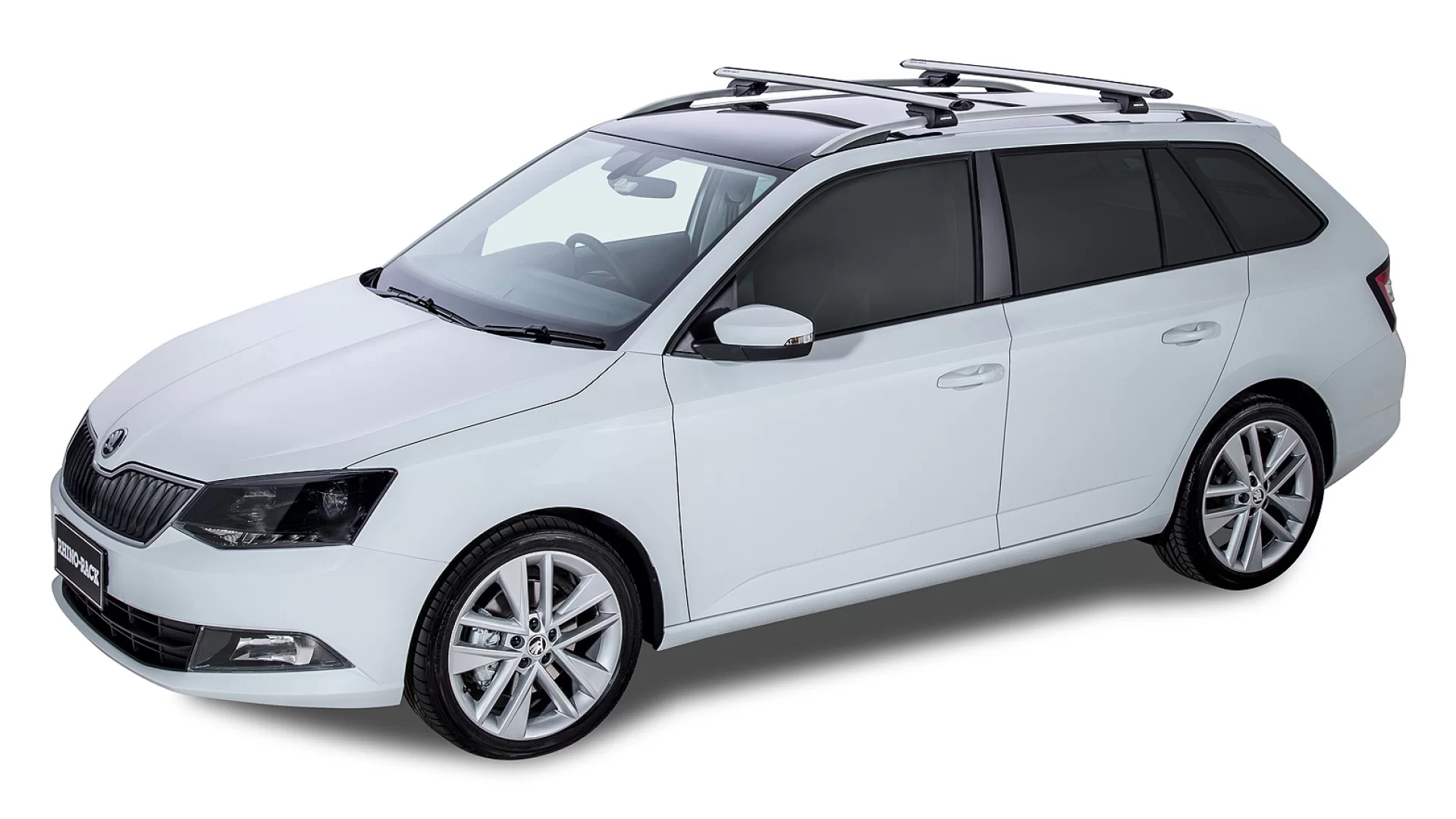 Vortex SX Silver 2 Bar Roof Rack | Rhino-Rack