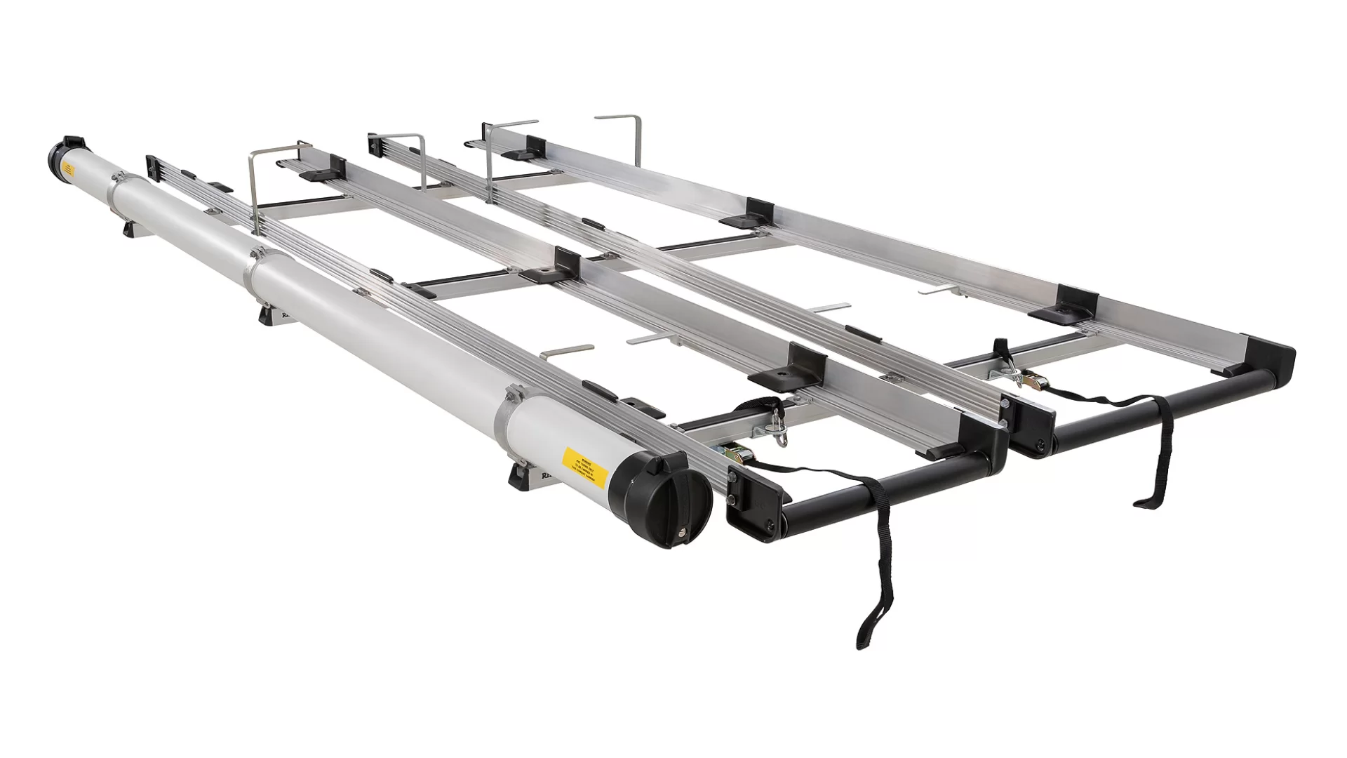 Rhino Rack JC-01117 - Multislide Double 3.0m Ladder Rack System with Conduit for FORD Transit 2dr Custom SWB from 2014