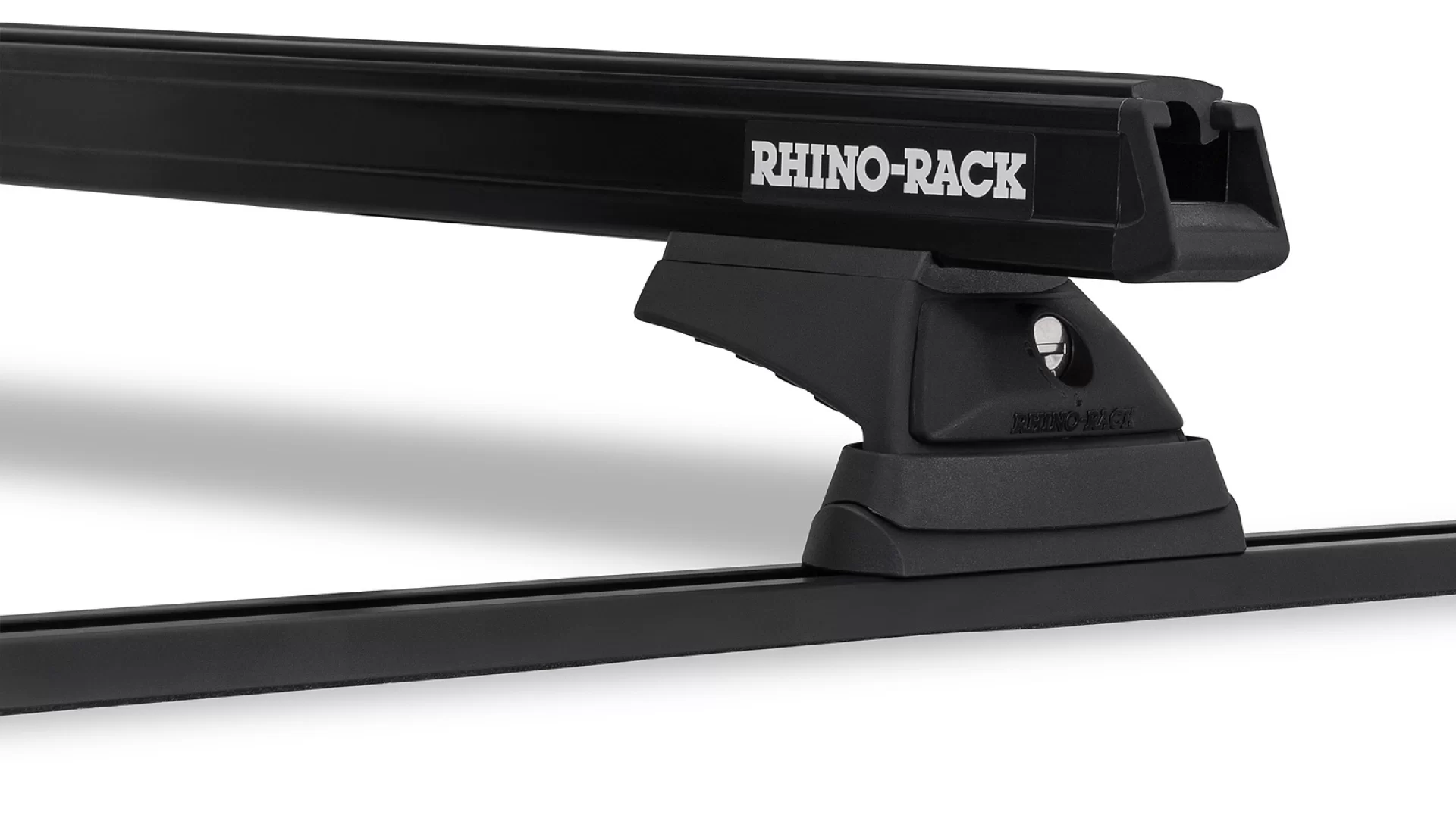 Heavy Duty RCL RTV Trackmount Black 2 Bar Roof Rack