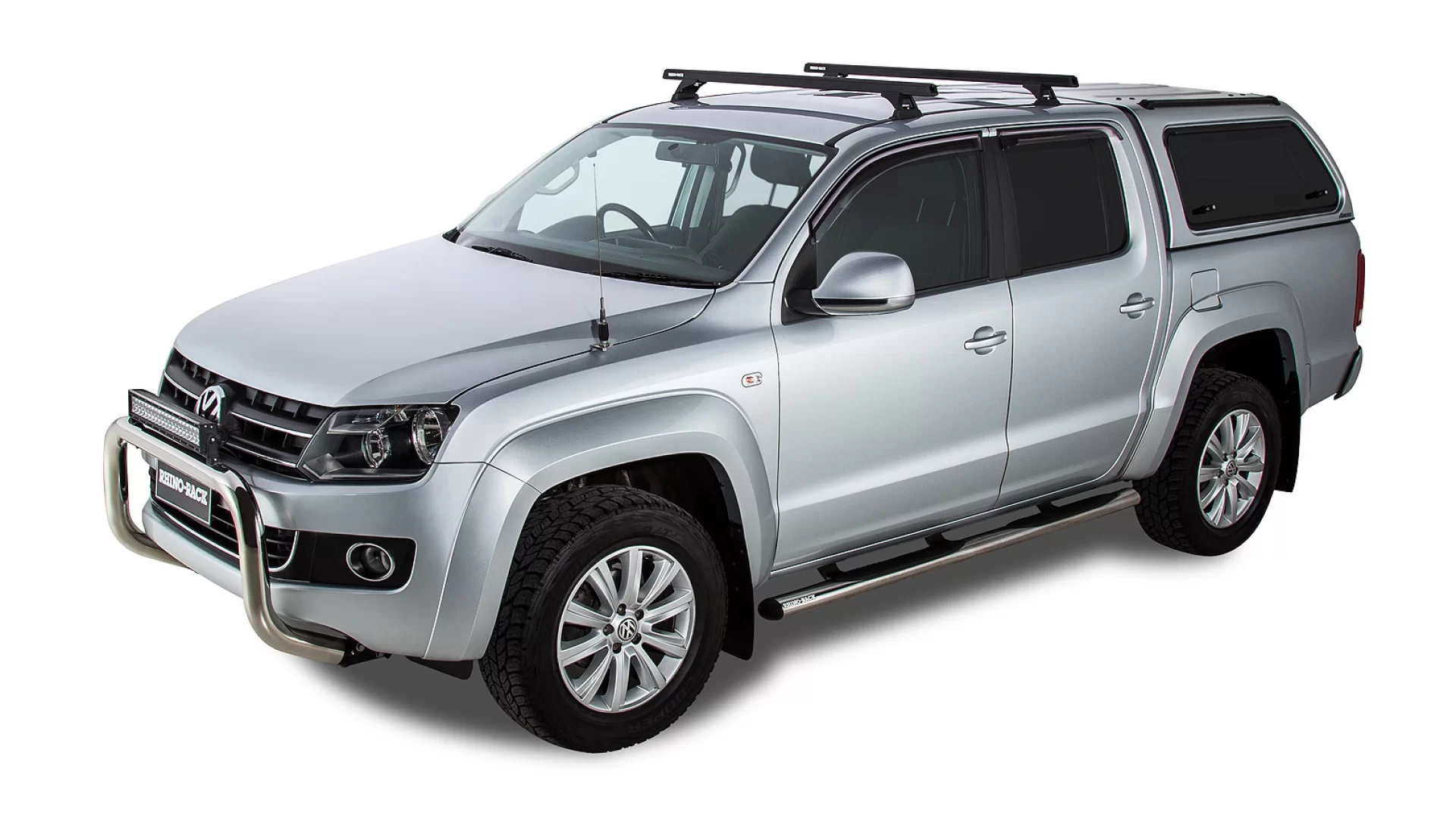 Heavy Duty RCH Black 2 Bar Roof Rack | Rhino-Rack