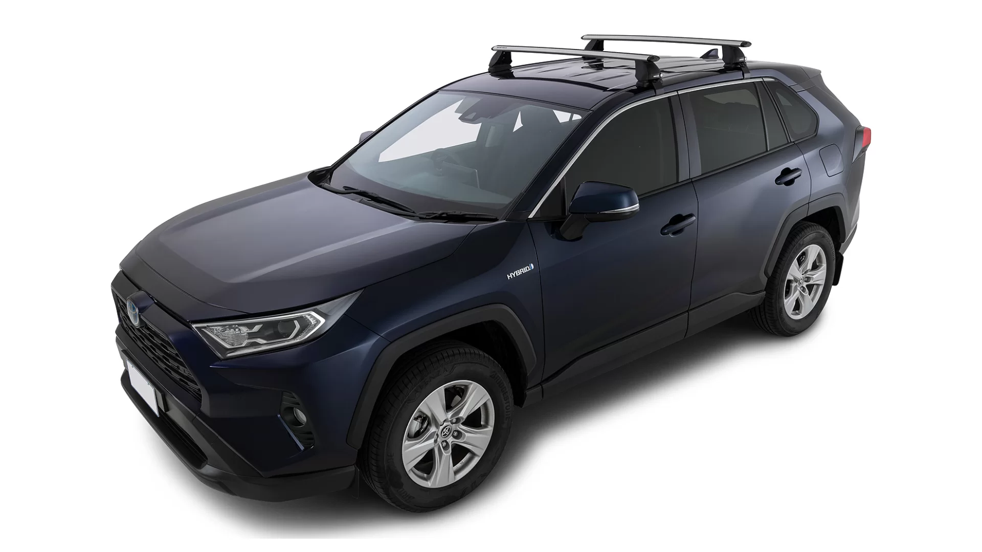 Rhino Rack JC-01374 - Vortex 2500 Silver 2 Bar Roof Rack for TOYOTA Rav 4 5dr SUV from 2019